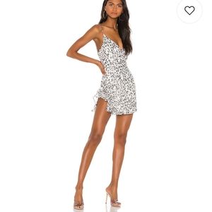 Revolve mini cheetah dress